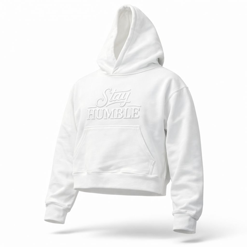 StayHumble Signature Hoodie White