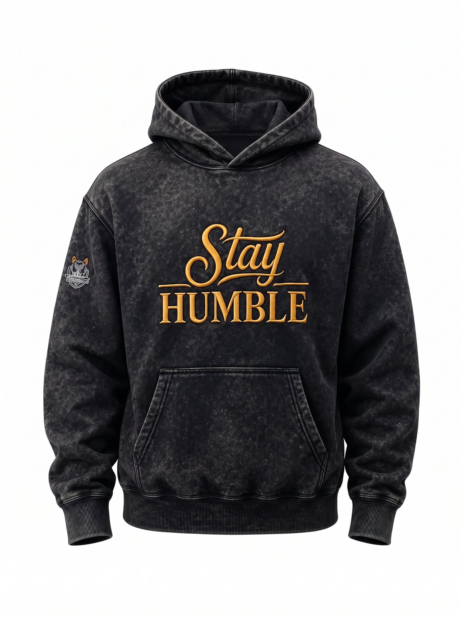 Sudadera gris Stay Humble