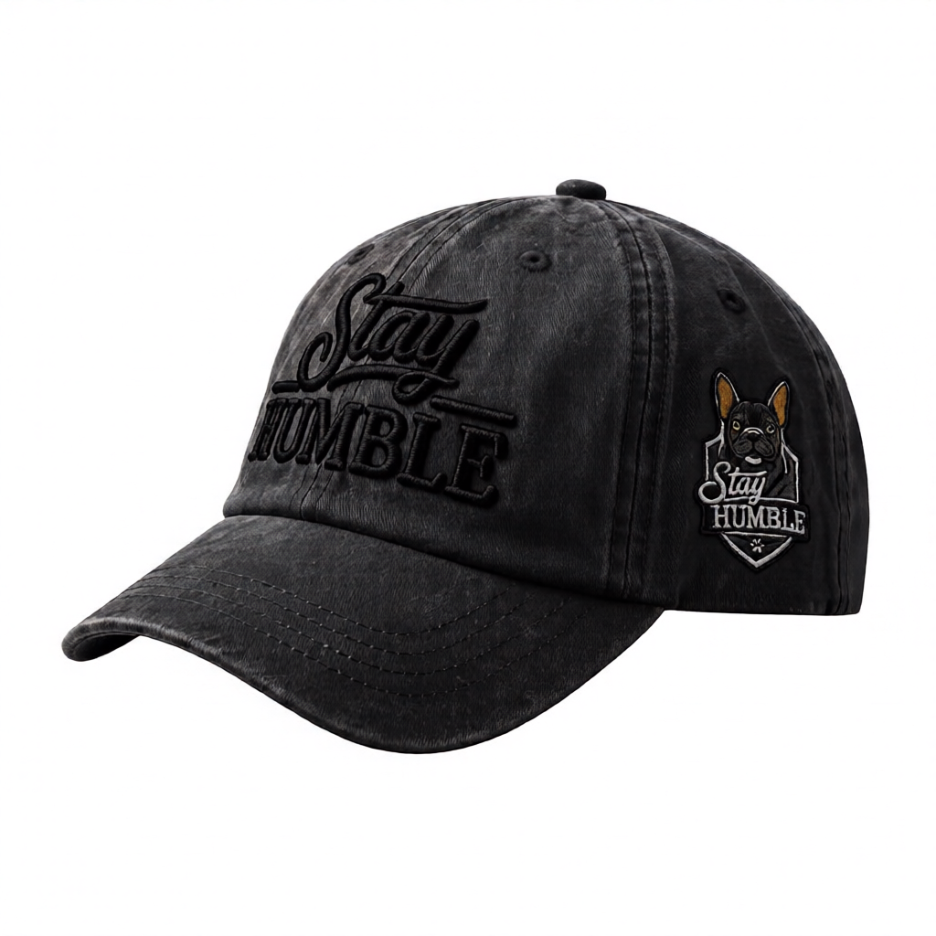 Gorra gris Stay Humble